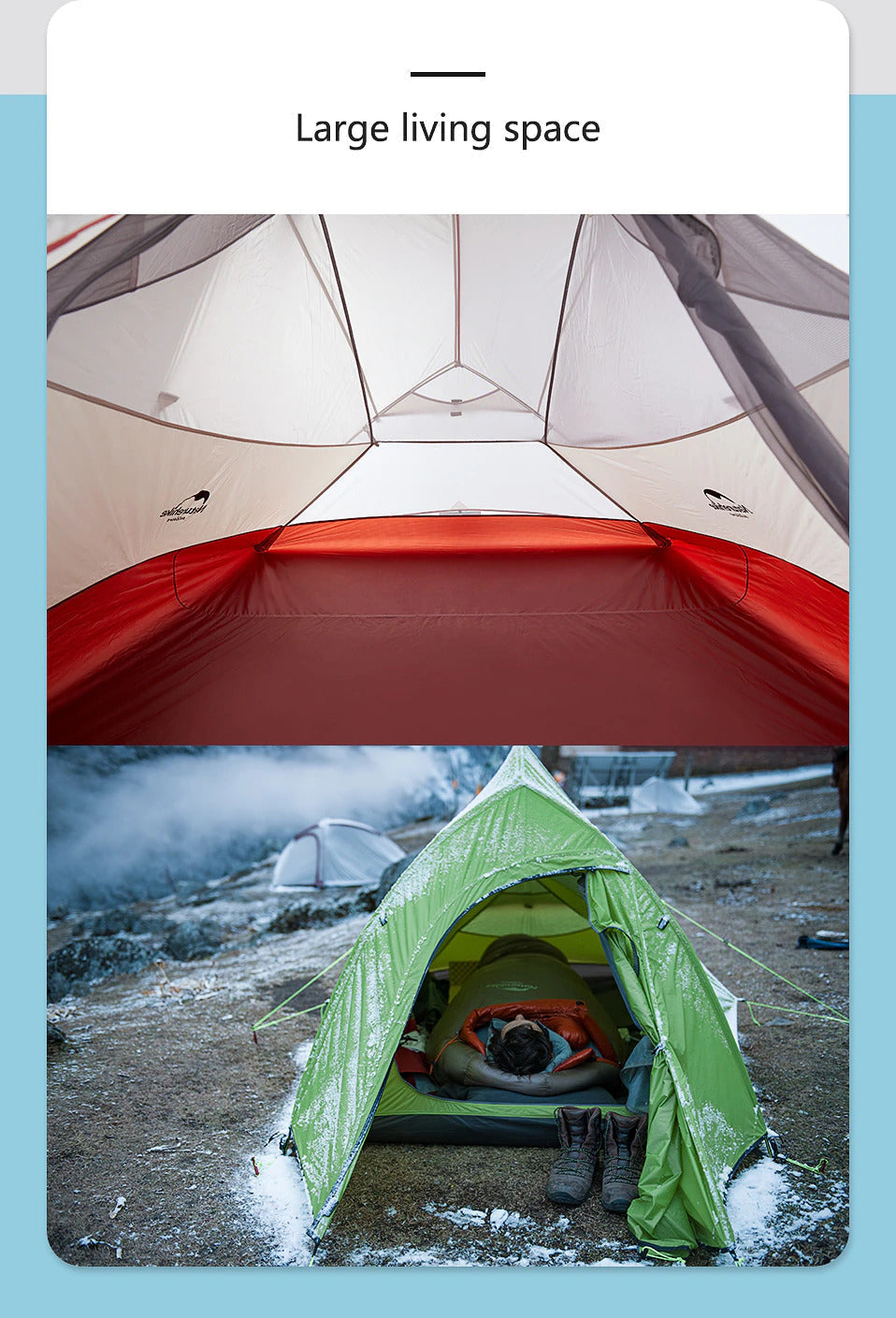 Lightweight Rainproof Outdoor Climbing Tent